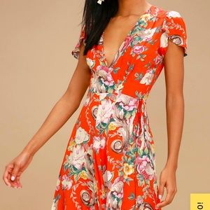Rolla’s mini wrap dress